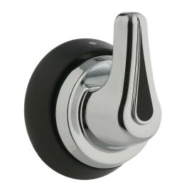 Smeg Cooker Control Knob - Black & Silver